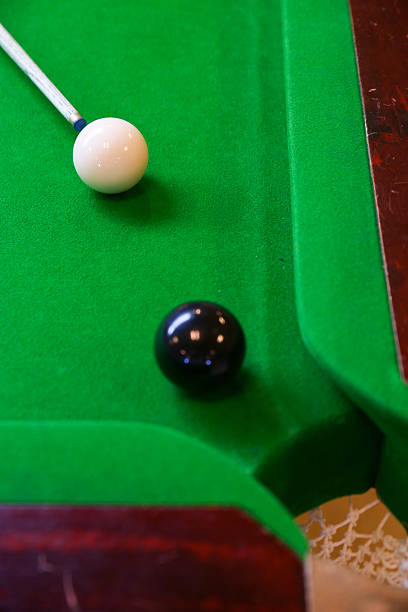 istock Snooker ball on snooker table 535765141