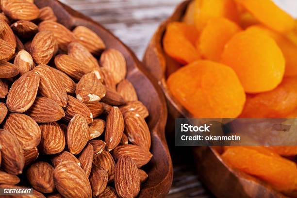 Almonds Stock Photo - Download Image Now - 2015, Almond, Apricot