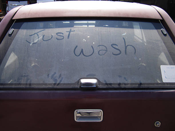 istock just wash, words on a dirty car window 535766311