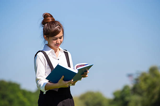 istock Asian student in park Bangkok Thailand 535767099