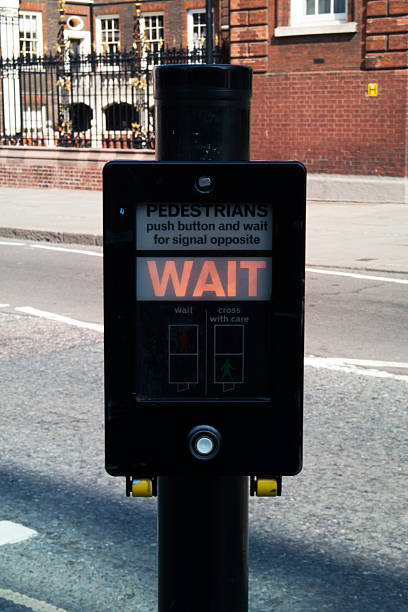istock Wait, signal-controlled pedestrian crossing 535768677