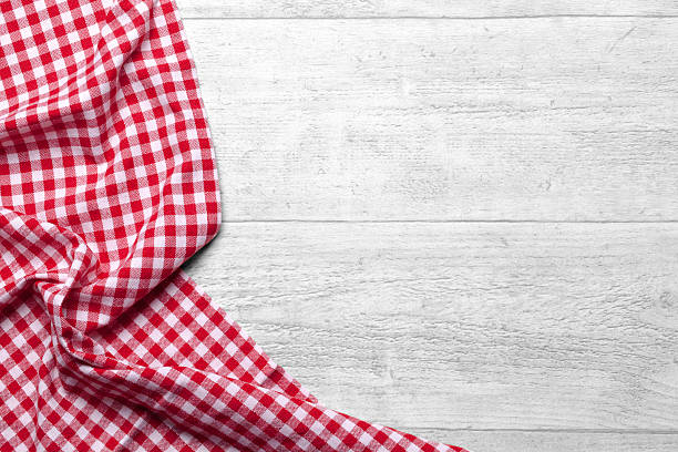 table background table background red picnic blanket stock pictures, royalty-free photos & images