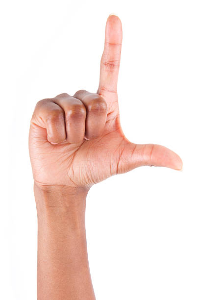 istock African American hand making l letter gesture 535770503