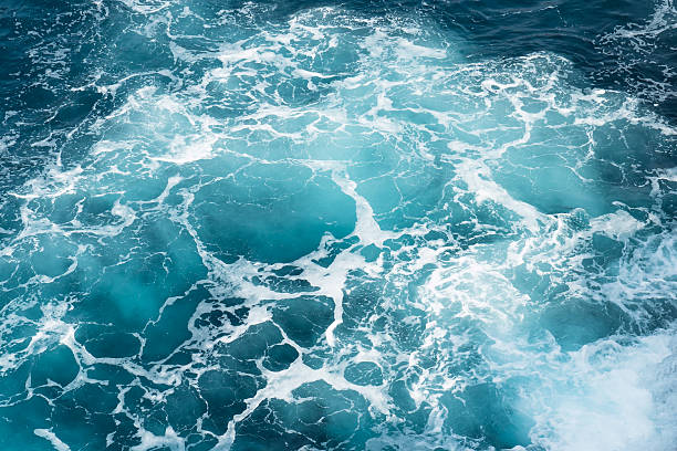 istock Deep blue ocean water in Buracona in Sal Cape verde 535771077