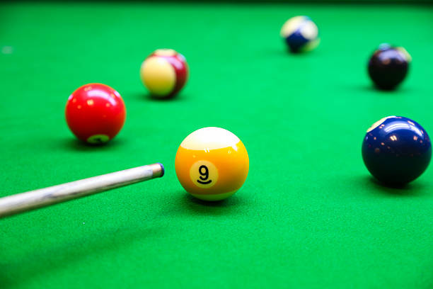 istock Snooker ball on snooker table 535772685