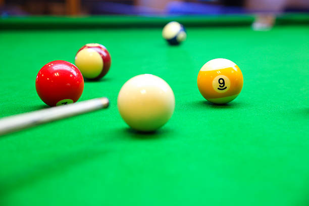 istock Snooker ball on snooker table 535772705