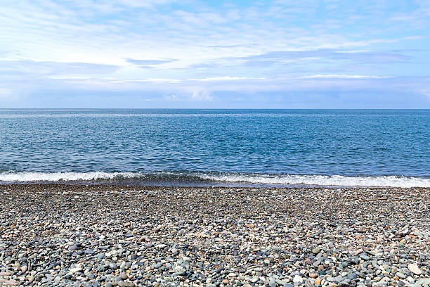 istock Sea surf on a deserted beach 535776344