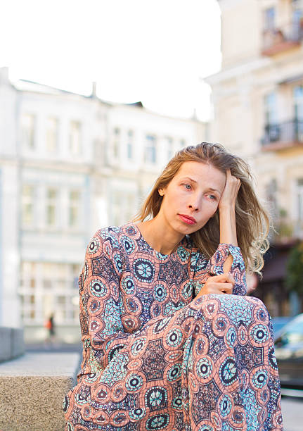 istock Attractive young woman resting in city 535788706