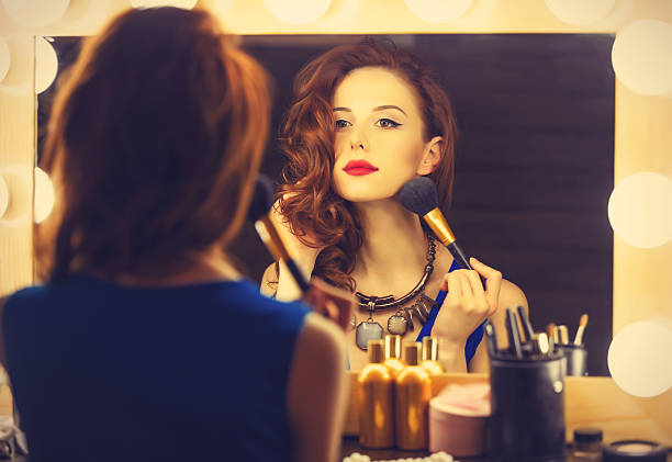istock woman as applying makeup near a mirror 535805685