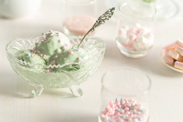 istock icecream with pistache avocado, a little white chocolate all natural 535806037
