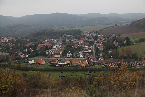 Prag-Village - fotografia de stock