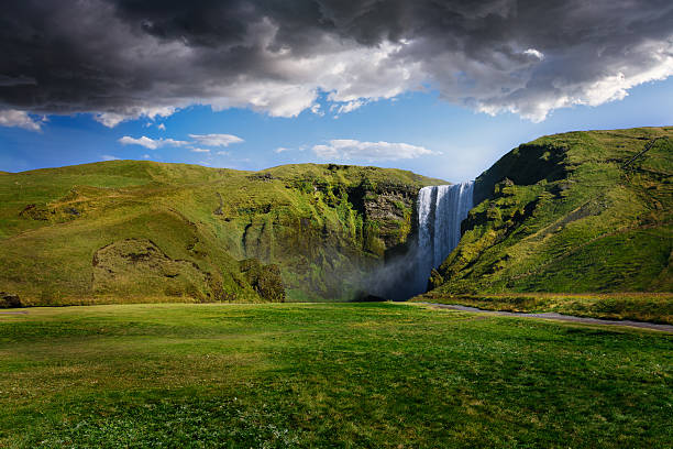 istock Powerful Skogafoss Waterfall in Iceland 535807411