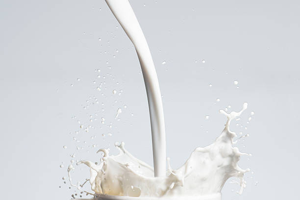 Milk Splash stock photo