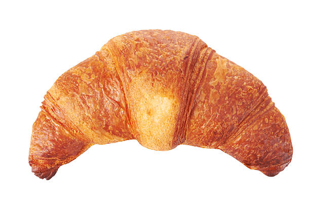croissant freschi - food and drink croissant french culture bakery foto e immagini stock