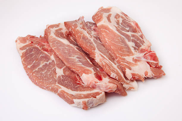istock Middle rib chops of pork 535846103