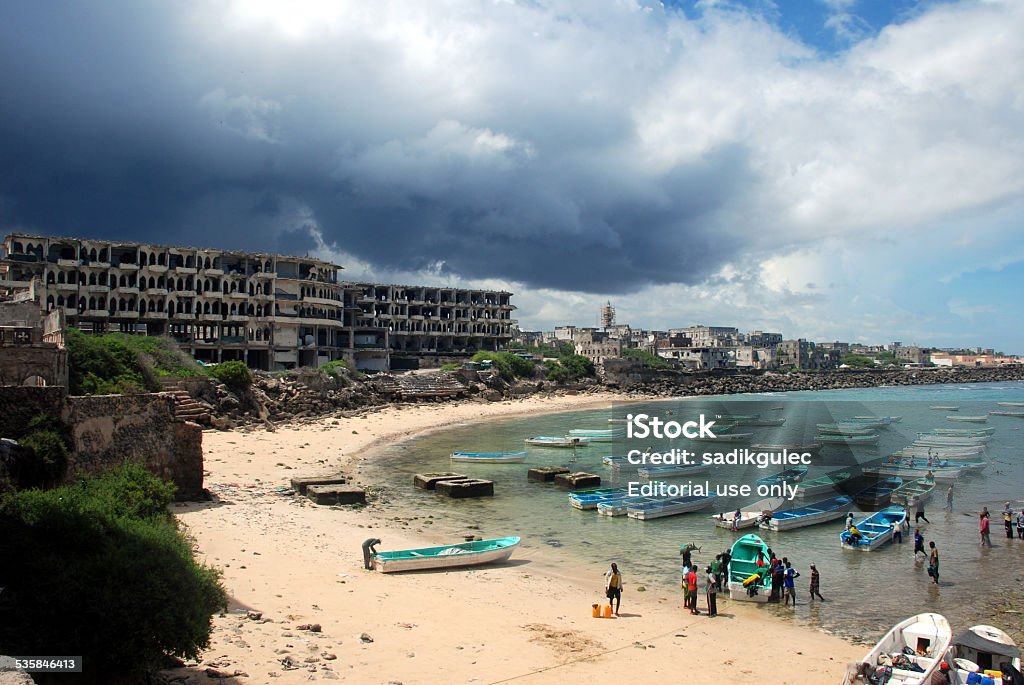 Порт Могадишо в Сомали. - Стоковые фото Могадишо роялти-фри