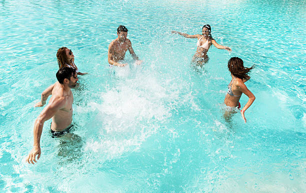 istock Having fun at the swimming pool. 535846697