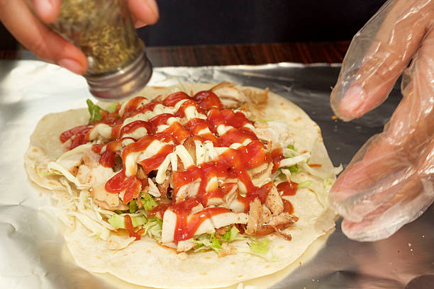 istock Making kebab with delicious flavors 535851325