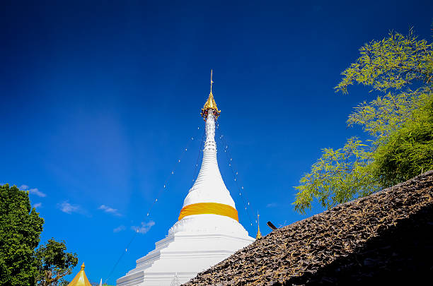 istock The Twin  pagoda at Wat Phra That Doi Kong Mu. 535866369