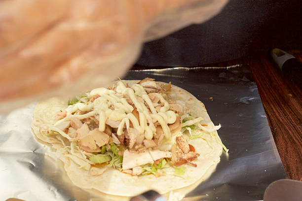 istock Making kebab with delicious flavors 535866431