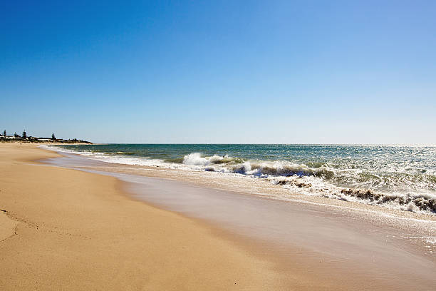 istock Soft wave of the sea on sandy beach 535872523