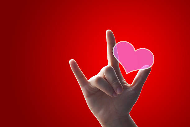 istock Show hands with Love sign 535873159