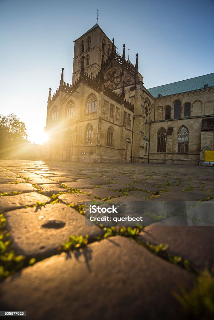 Cathedral in Münster Cathedral in Münster, North Rhine-Westphalia North Rhine Westphalia Stock Photo