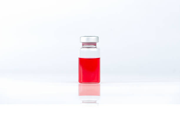 istock Shadow effect of medicine vial 535889429