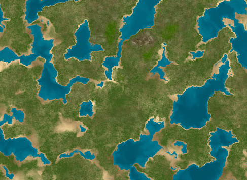 Top-down view of Slovakia hightlighted in red as seen from Earth's orbit in space. 3D illustration with highly detailed realistic planet surface. 3D model of planet created and rendered in Cheetah3D software, 4 Mar 2017. Some layers of planet surface use textures furnished by NASA, Blue Marble collection: http://visibleearth.nasa.gov/view_cat.php?categoryID=1484