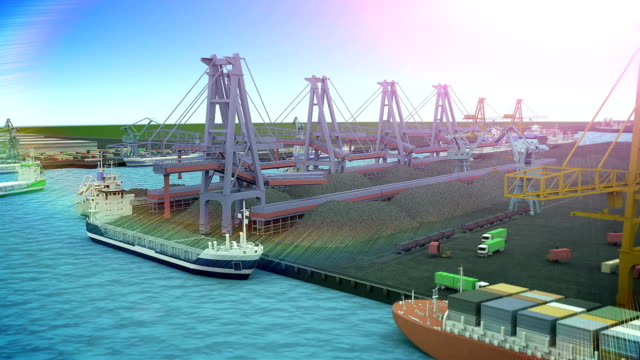 Seaport animation HD