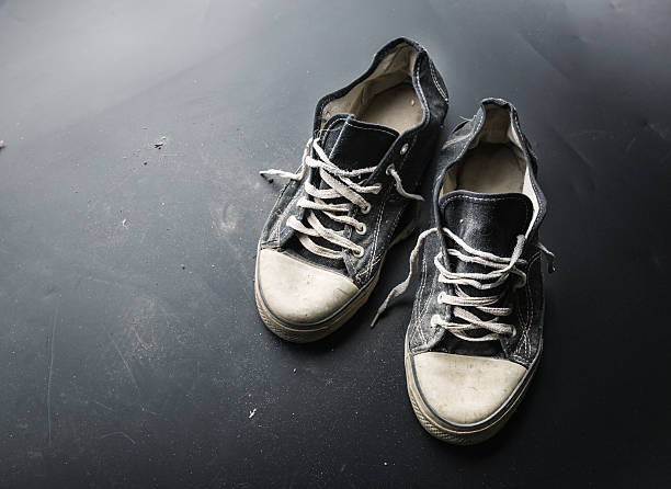 istock Sports trainers on the floor 535899007