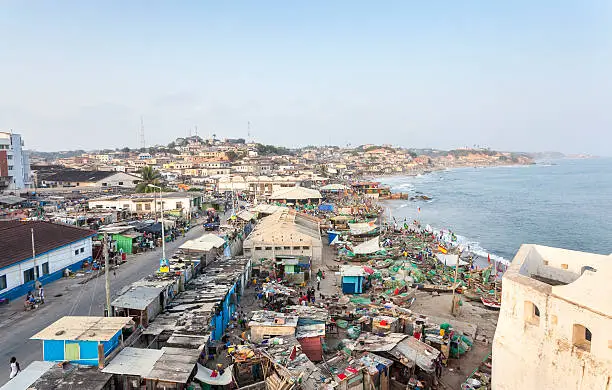 Cape Coast Cityscape, Ghana, West Africa