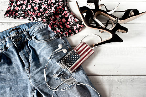 istock Female clothes and accessories 535899131