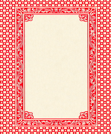 Red Action Frame Pattern Red Frame Pattern Stock Illustration - Download Image Now ...
