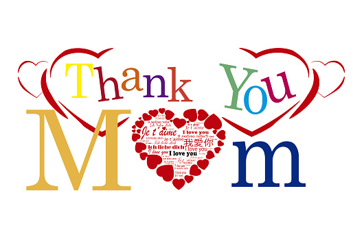 thank you Mom,  Mothers day card