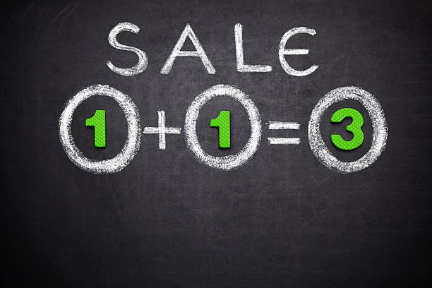 istock 1+1=3 Sale 535913339