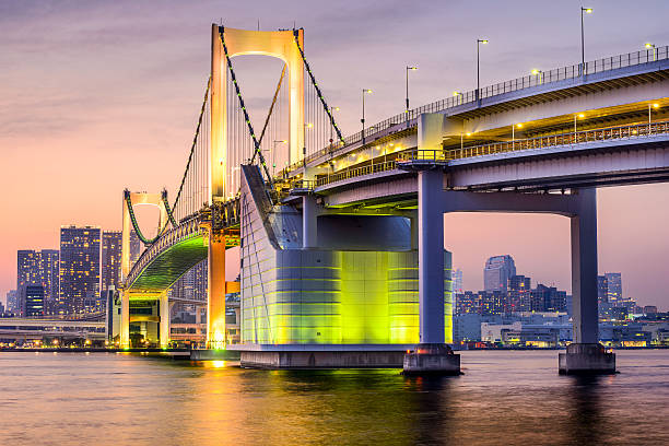 istock Tokyo, Japan at Rainbow Bridge 535913585