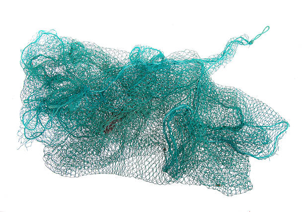 fischnetz. - fishing net stock-fotos und bilder