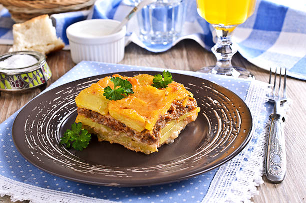 istock Graten potatoes and minced meat 535915523