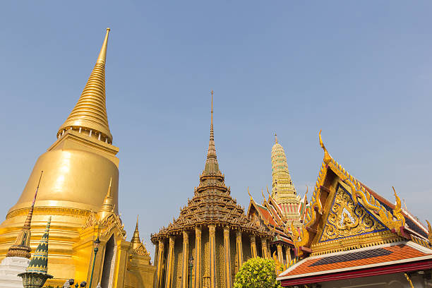 istock Gold pagoda in Wat Phra Kaew, Thailand 535915675