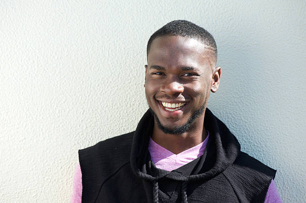 istock Happy young african american man smiling 535916427