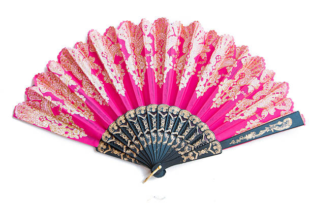 istock oriental chinese fan isolated on white background 535916497