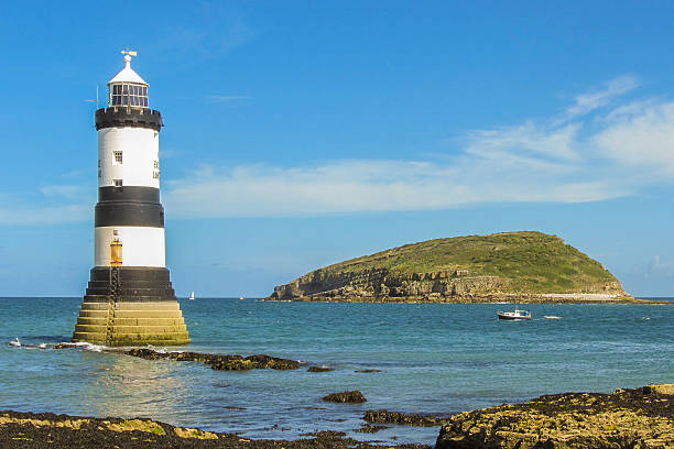 Trwyn Du Lighthouse and Puffin Island
