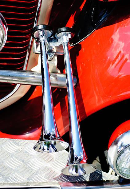 istock Decorative air horn on the car 535918035