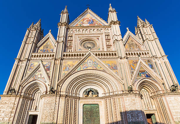 istock medieval cathedral in Orvieto, Umbria, Italy 535918413