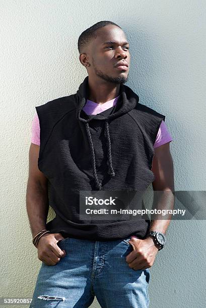 Handsome Young Black Man Stock Photo - Download Image Now - 20-24 Years, 20-29 Years, 2015