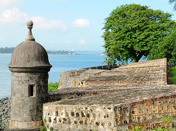 istock Old San Juan Gun Tower 535932763
