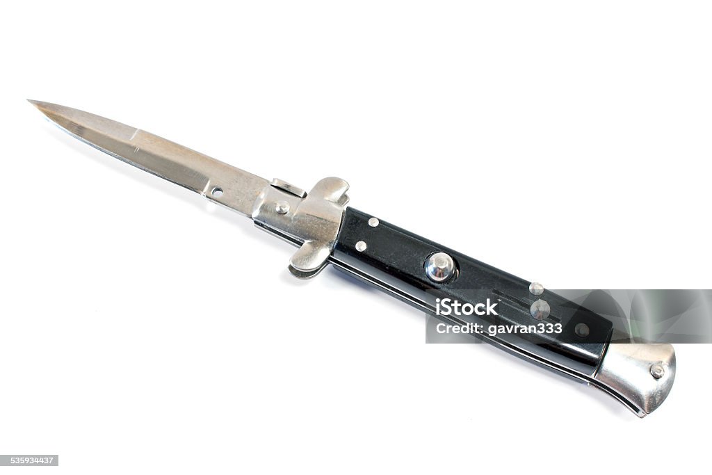 Switchblade Images Switchblade Knife Isolated On White Stock Photo - Download Image Now ...
