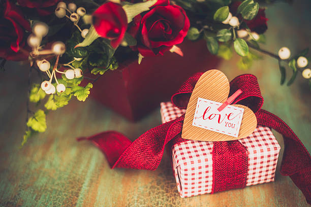 Valentine's Day gift with Love You message