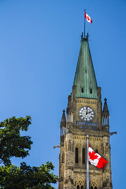 Parliament of Canada stock photo